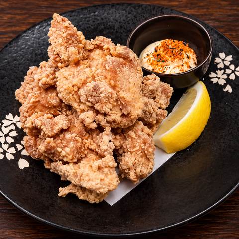 Karaage chicken, photographed