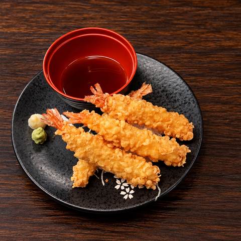 Tempura Shrimp, photographed